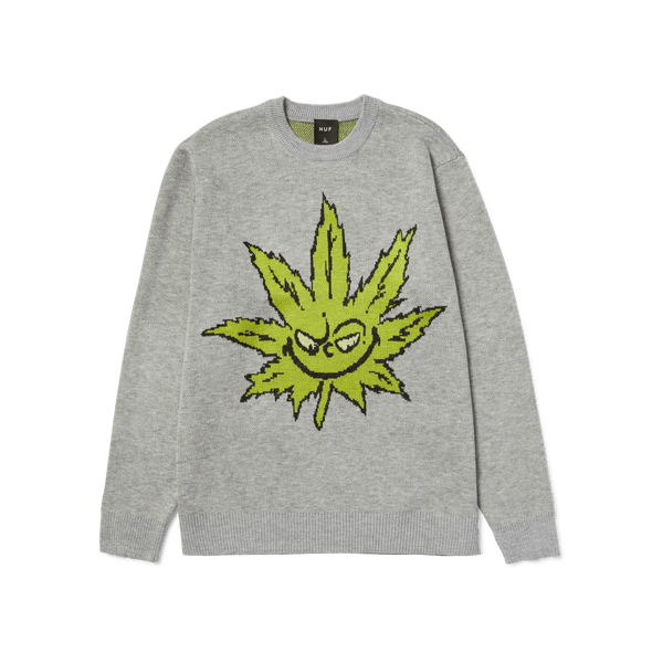 【新品】HUF GREENCH BUDDY CREWNECK SWEATER M GREENCH-BUDDY-CREWNECK-