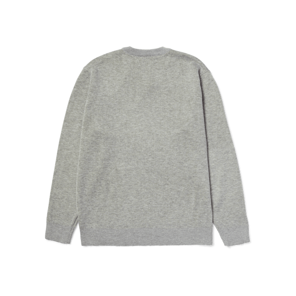 Huf Greench Buddy Crewneck Sweater Heather Grey
