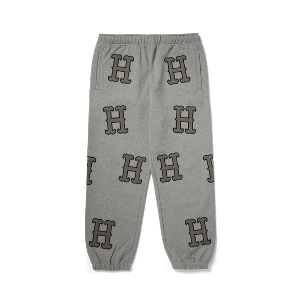 Huf H Applique Fleece Pant Heather Grey