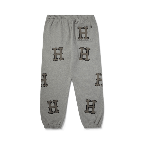Huf H Applique Fleece Pant Heather Grey