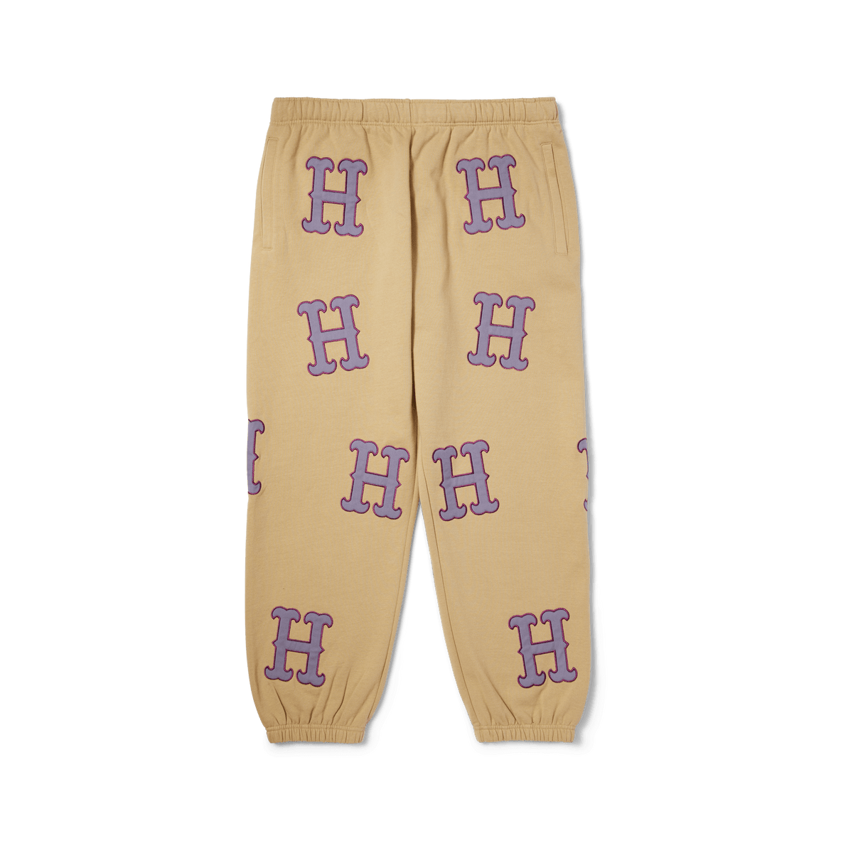 Huf H Applique Fleece Pant Oatmeal