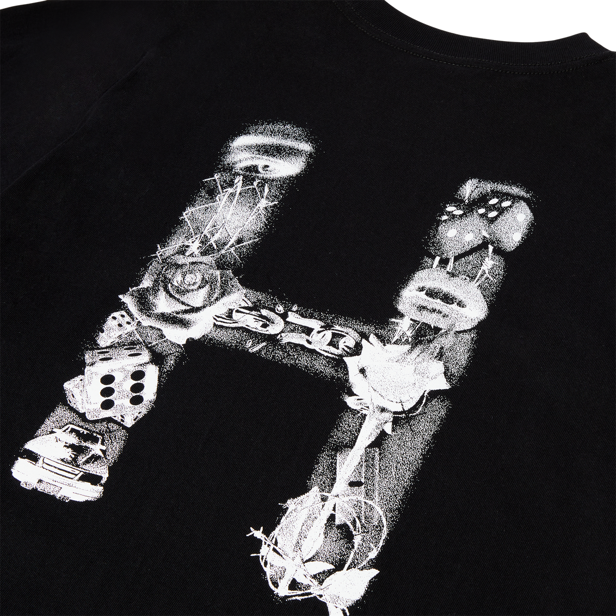 HUF H-ST T-Shirt Black