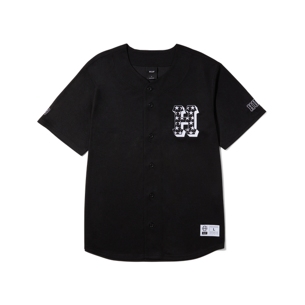 Black baseball jersey online
