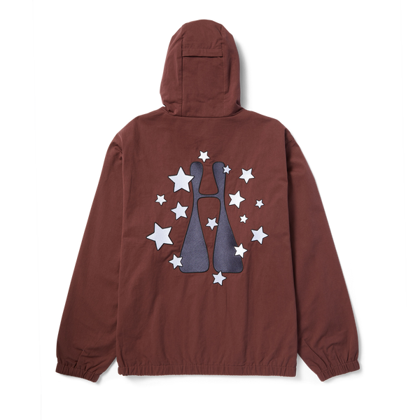 Huf H Stardust Jacket Eggplant