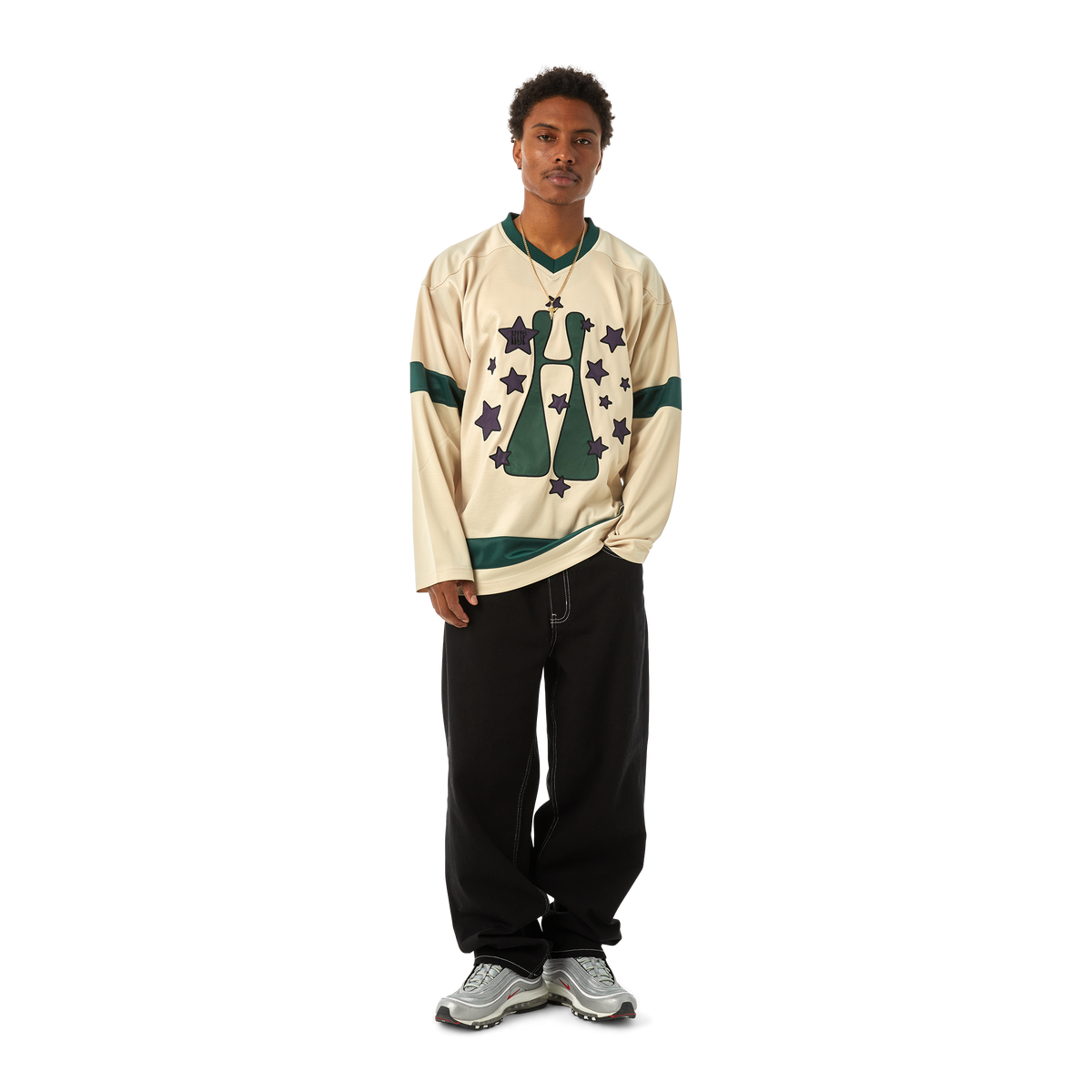 Huf H Stardust Jersey Bone