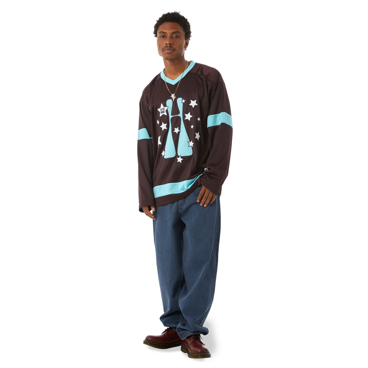 Huf H Stardust Jersey Eggplant