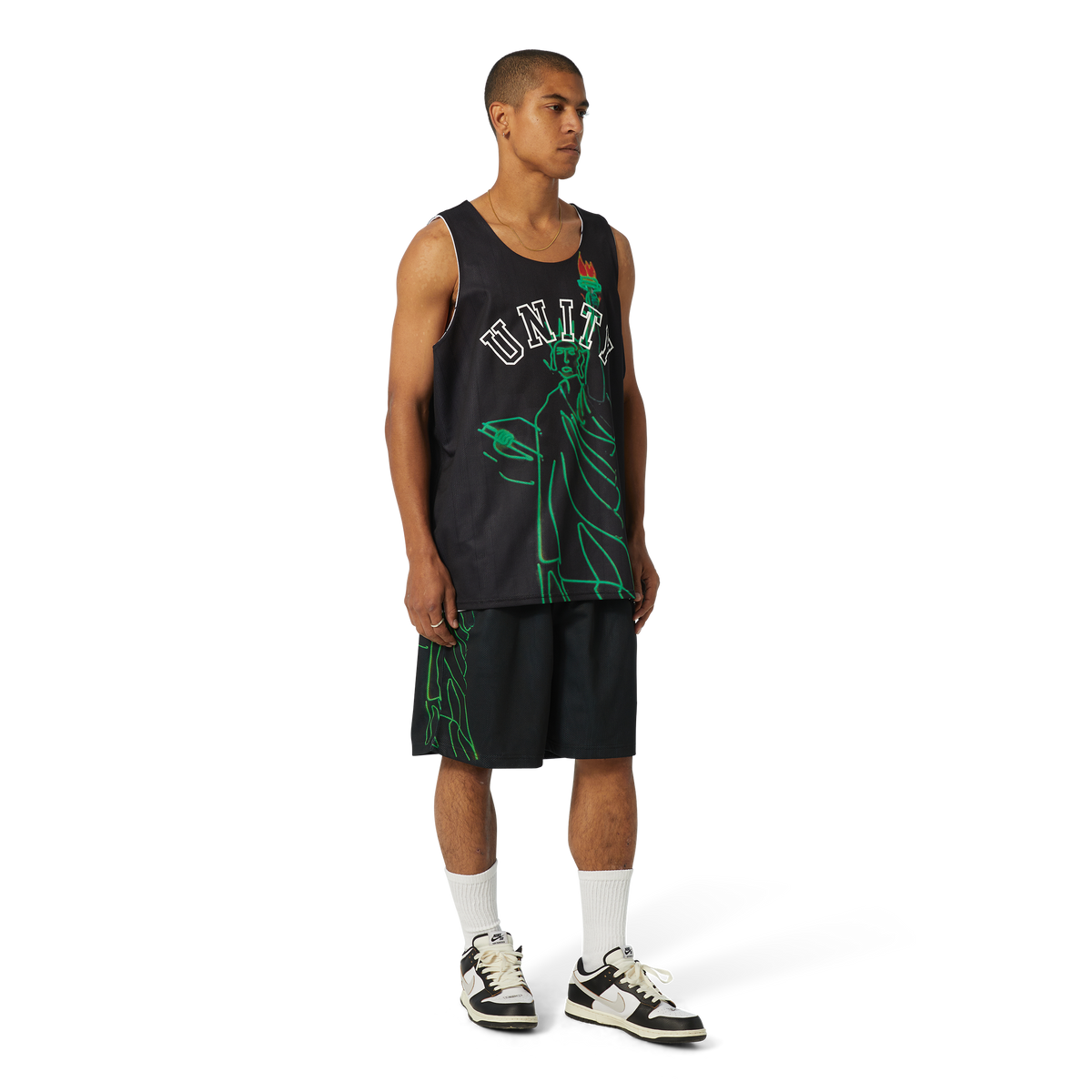 HUF Half-court Basketball Short Black