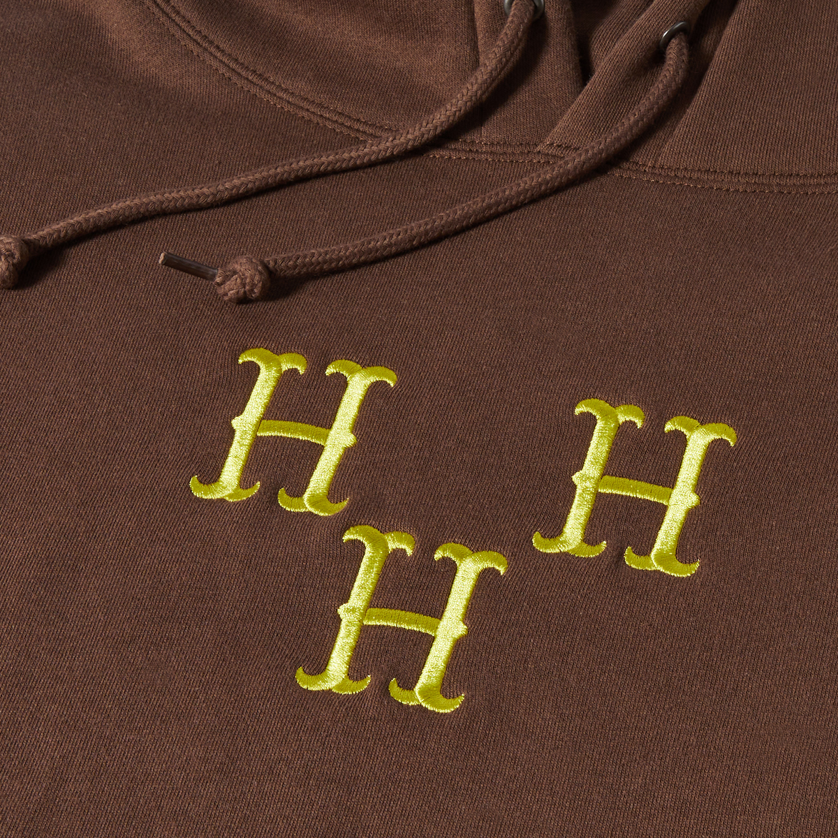 Huf Hat Trick Pullover Hoodie Coffee