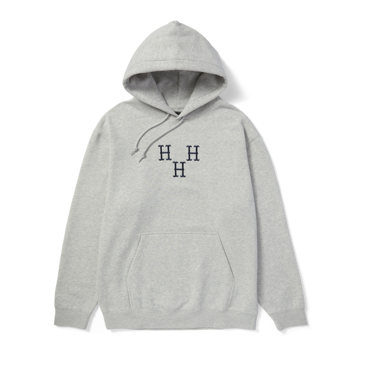 Huf Hat Trick Pullover Hoodie Heather Grey