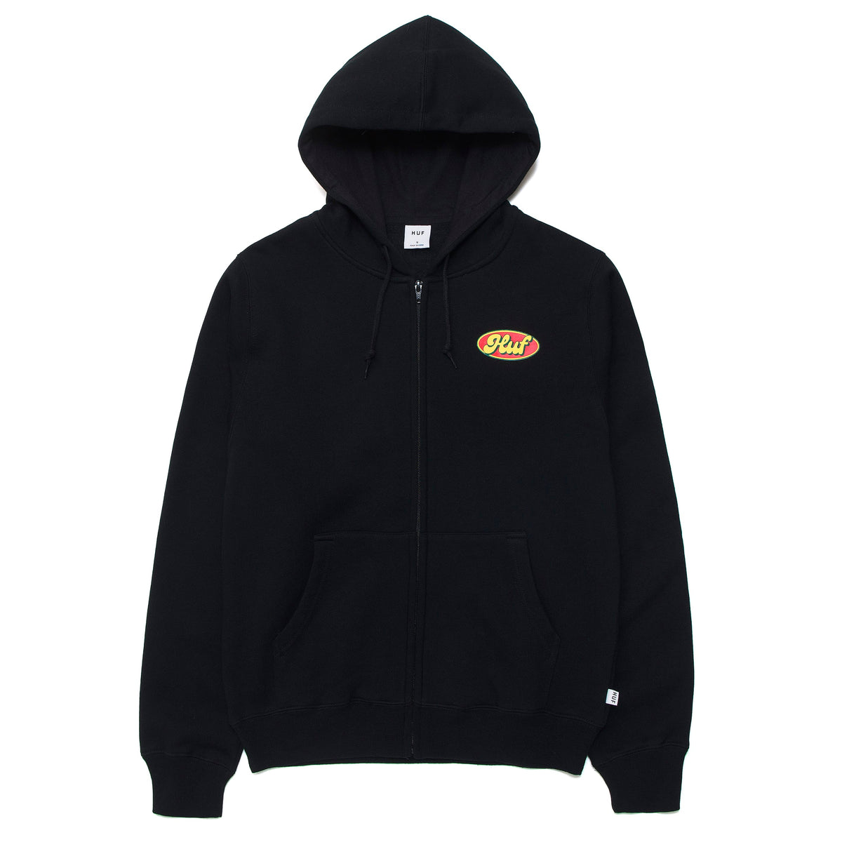 Black huf hoodie outlet