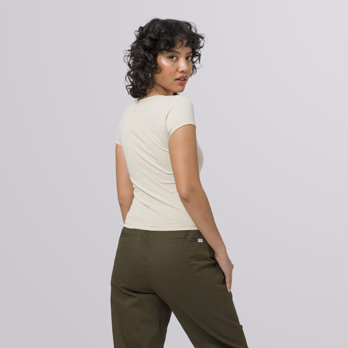 HUF Huf Baby Knit T-Shirt Stone