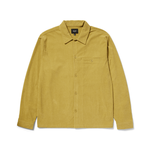Huf Co Corduroy Overshirt Cactus