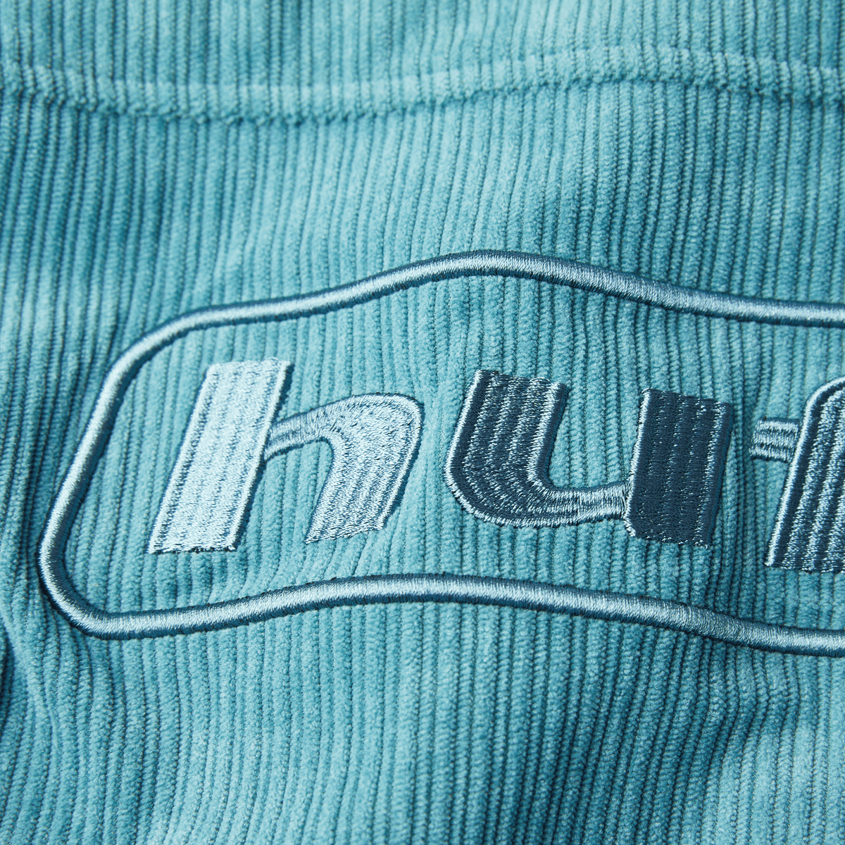 Huf Co Corduroy Overshirt Dark Teal