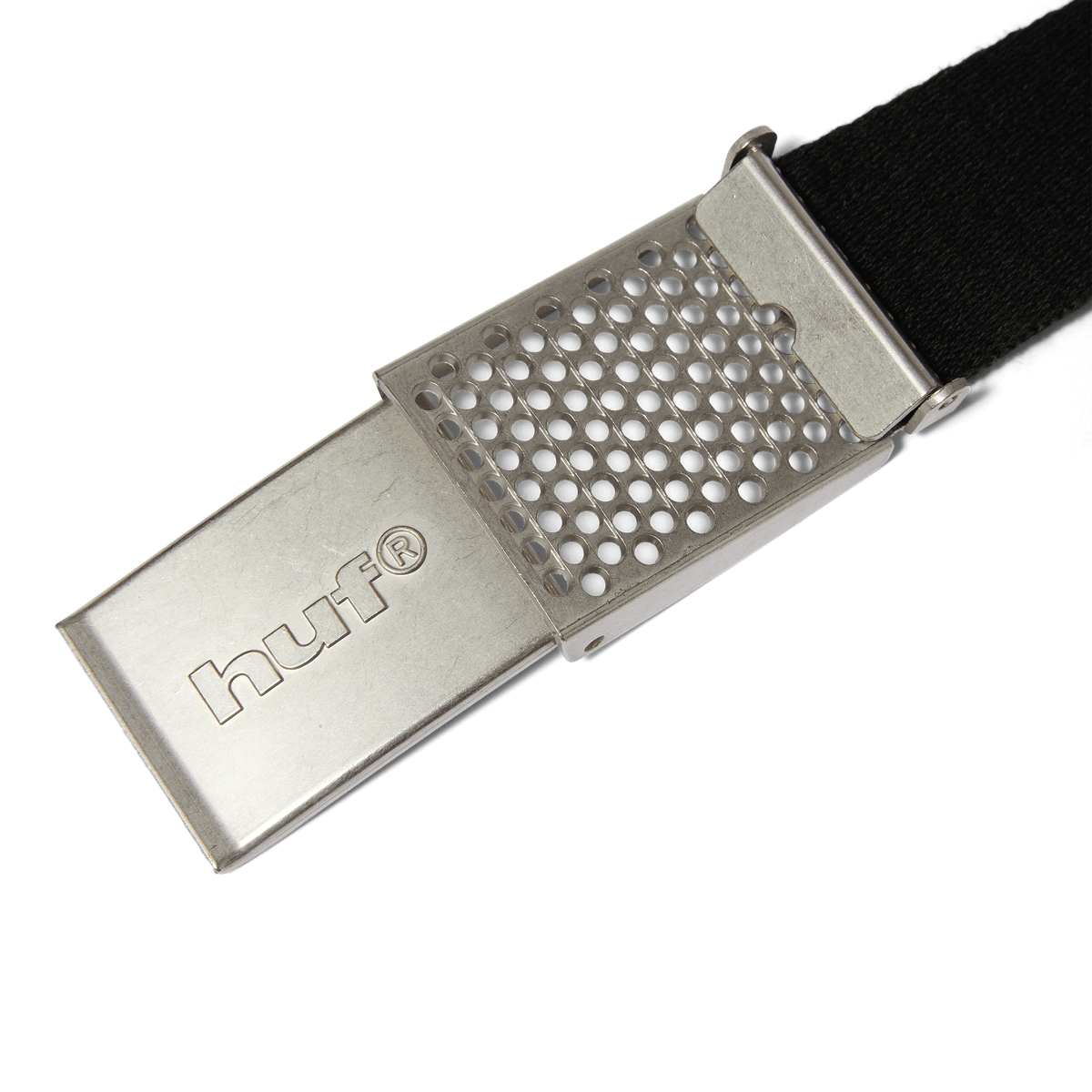 Grinder belt outlet