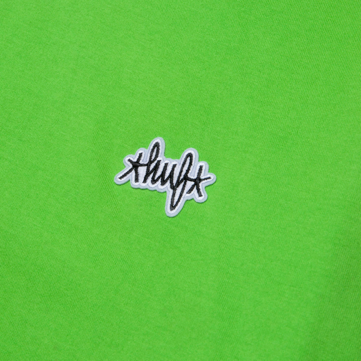 HUF Huf Jacquard Neck Long Sleeve Knit Top Huf Green