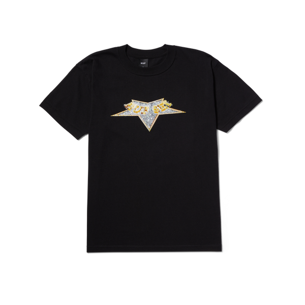 HUF Records T-Shirt Black