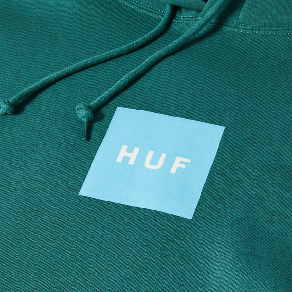HUF SET Box Pullover Hoodie Pine