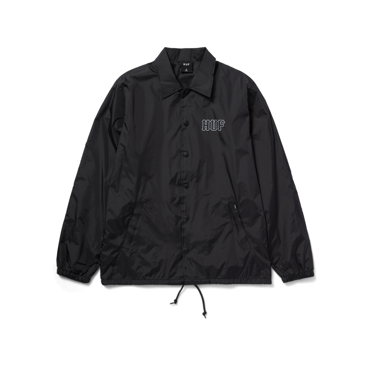 HUF SET H Coaches Jacket Black