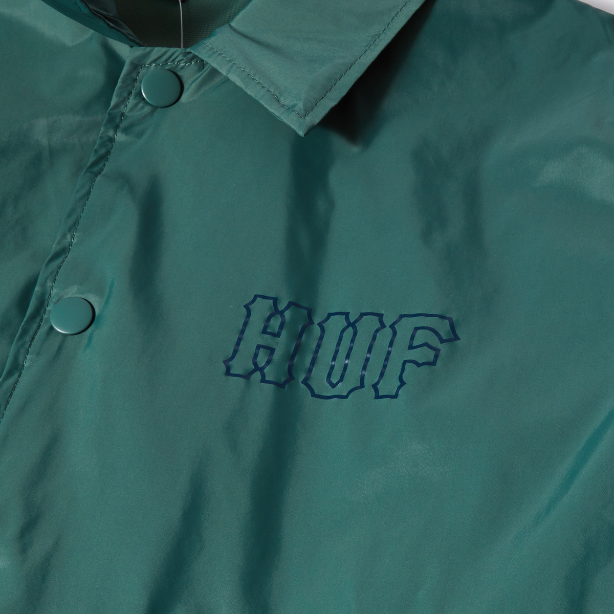 HUF SET H Coaches Jacket Pine