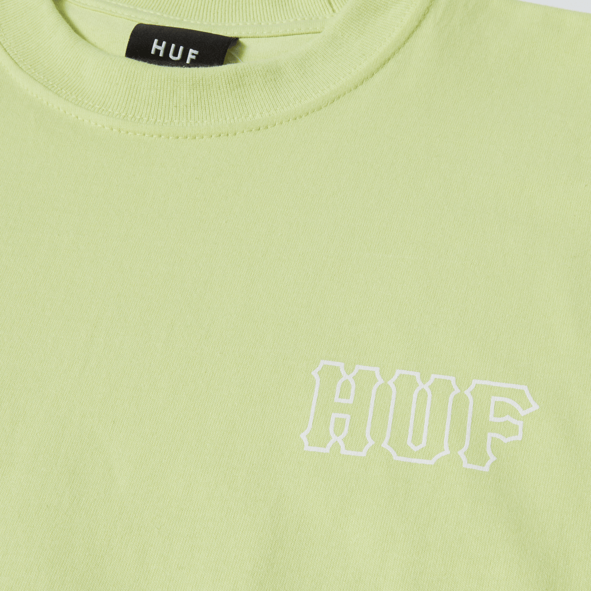 HUF SET H T-Shirt Lime