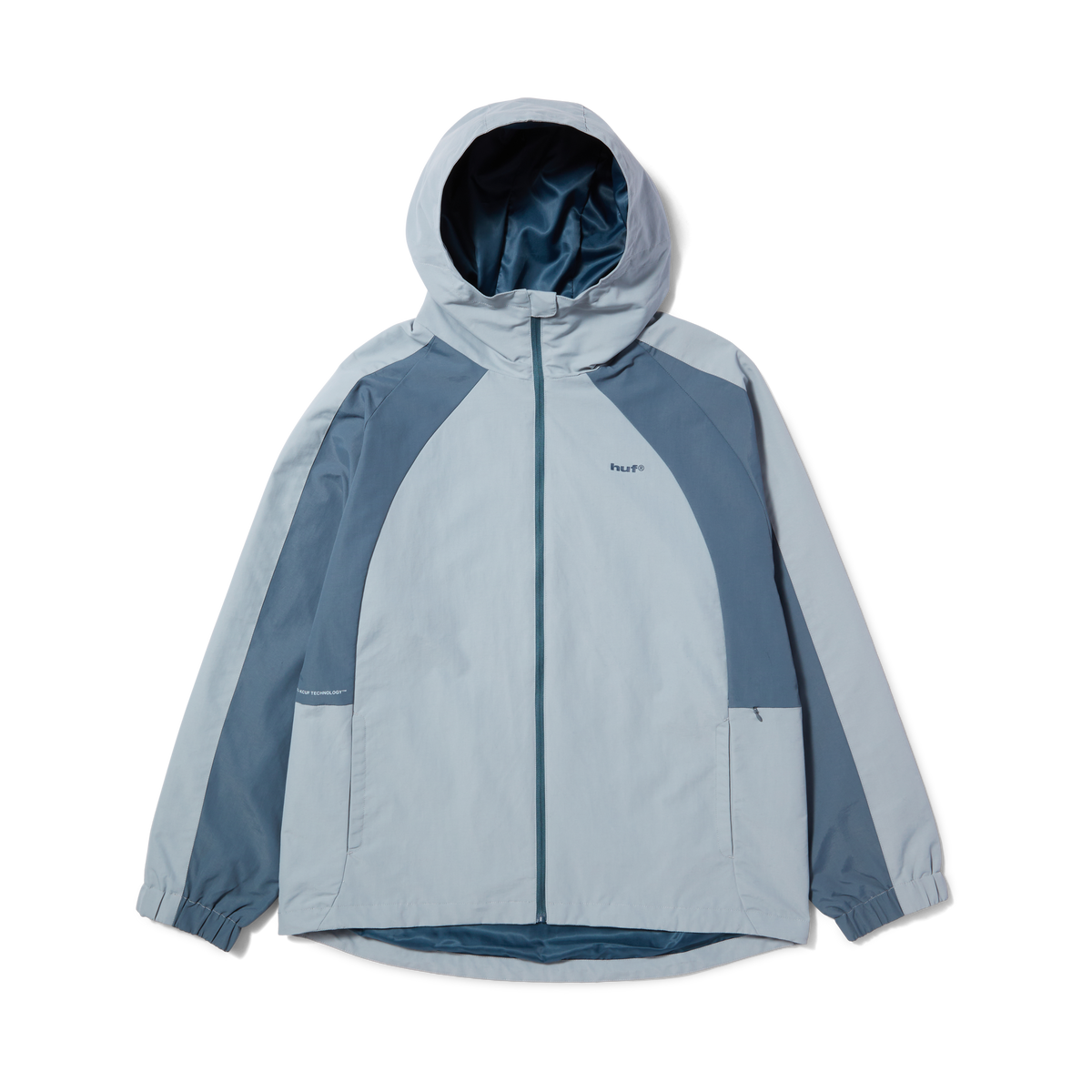 HUF SET Shell Jacket Blue Fog