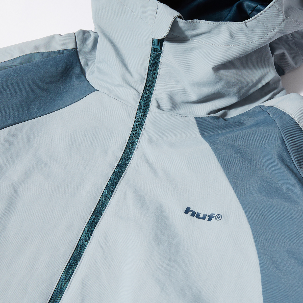 HUF SET Shell Jacket Blue Fog