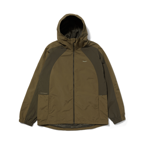 HUF SET Shell Jacket Olive