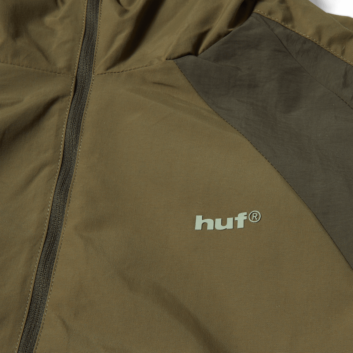 HUF SET Shell Jacket Olive