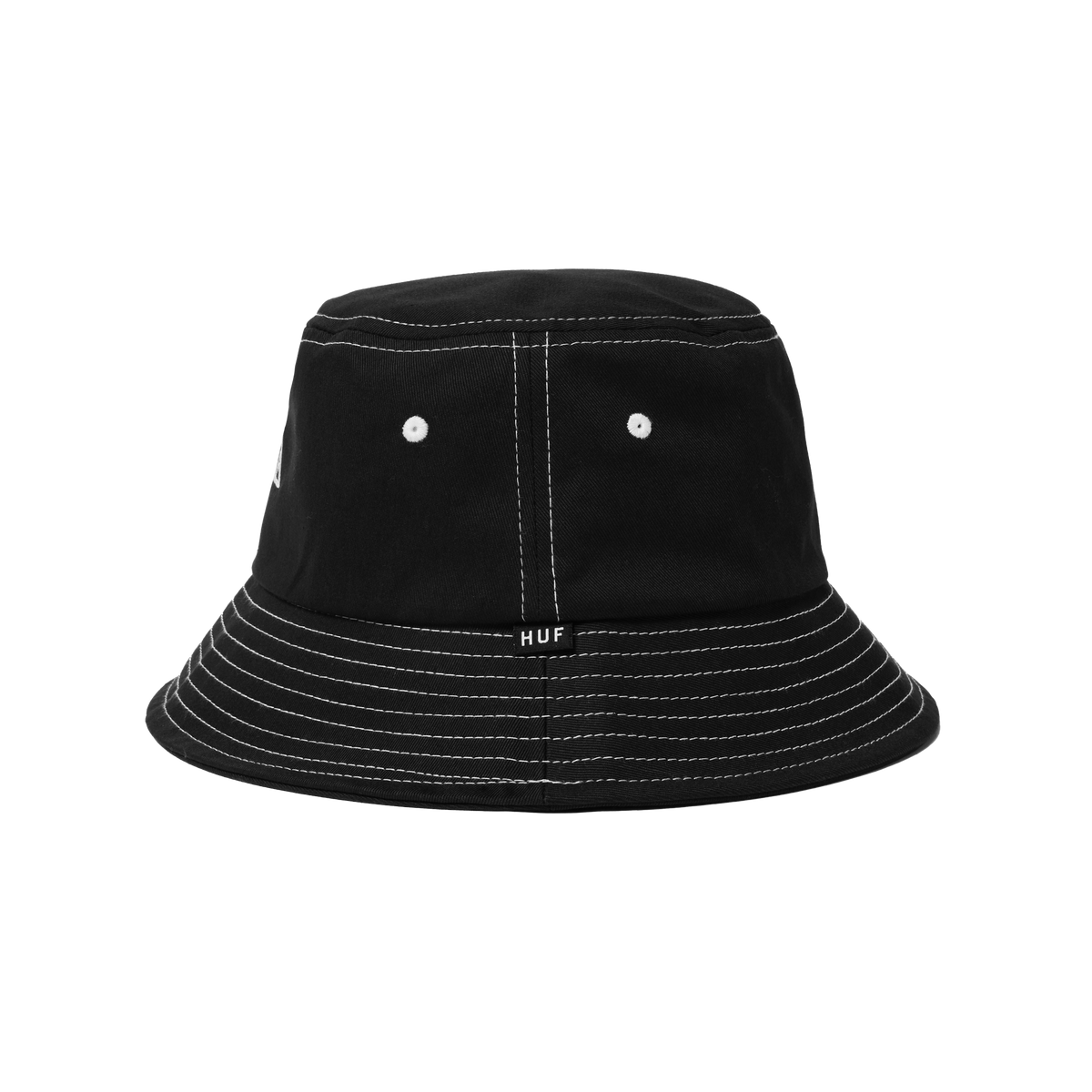 Huf - Black Bucket Hat - Set TT Black Bucket @ Hatstore