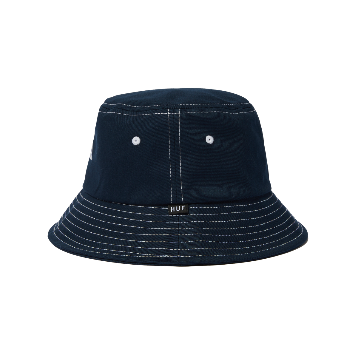 HUF SET Triple Triangle Bucket Hat Navy/White