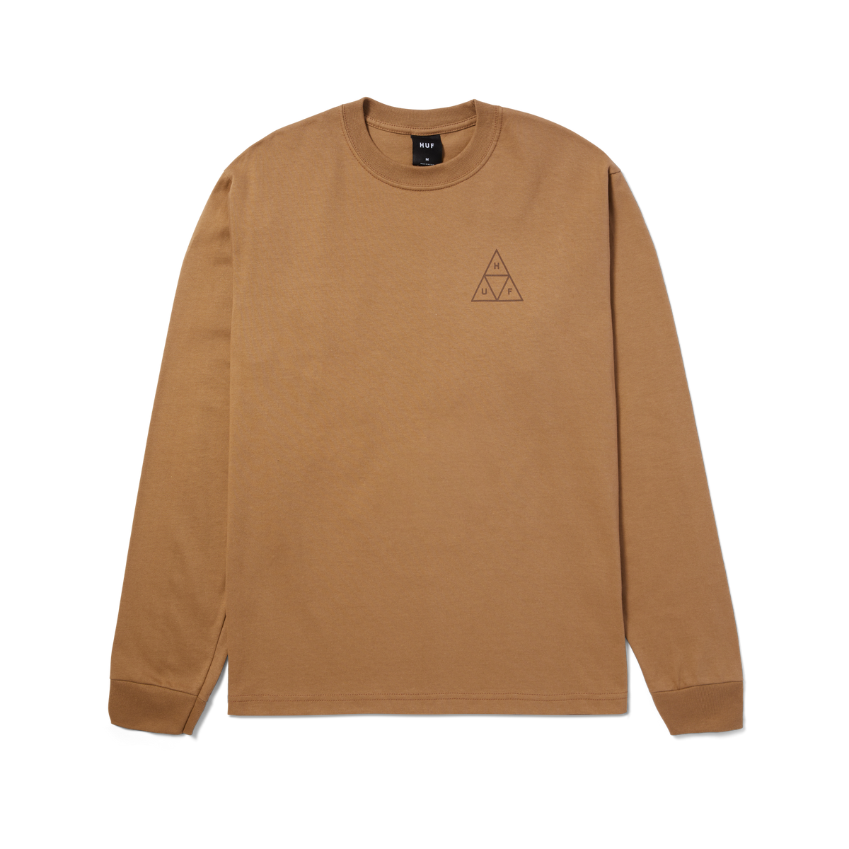 HUF SET Triple Triangle Long Sleeve T-Shirt Camel