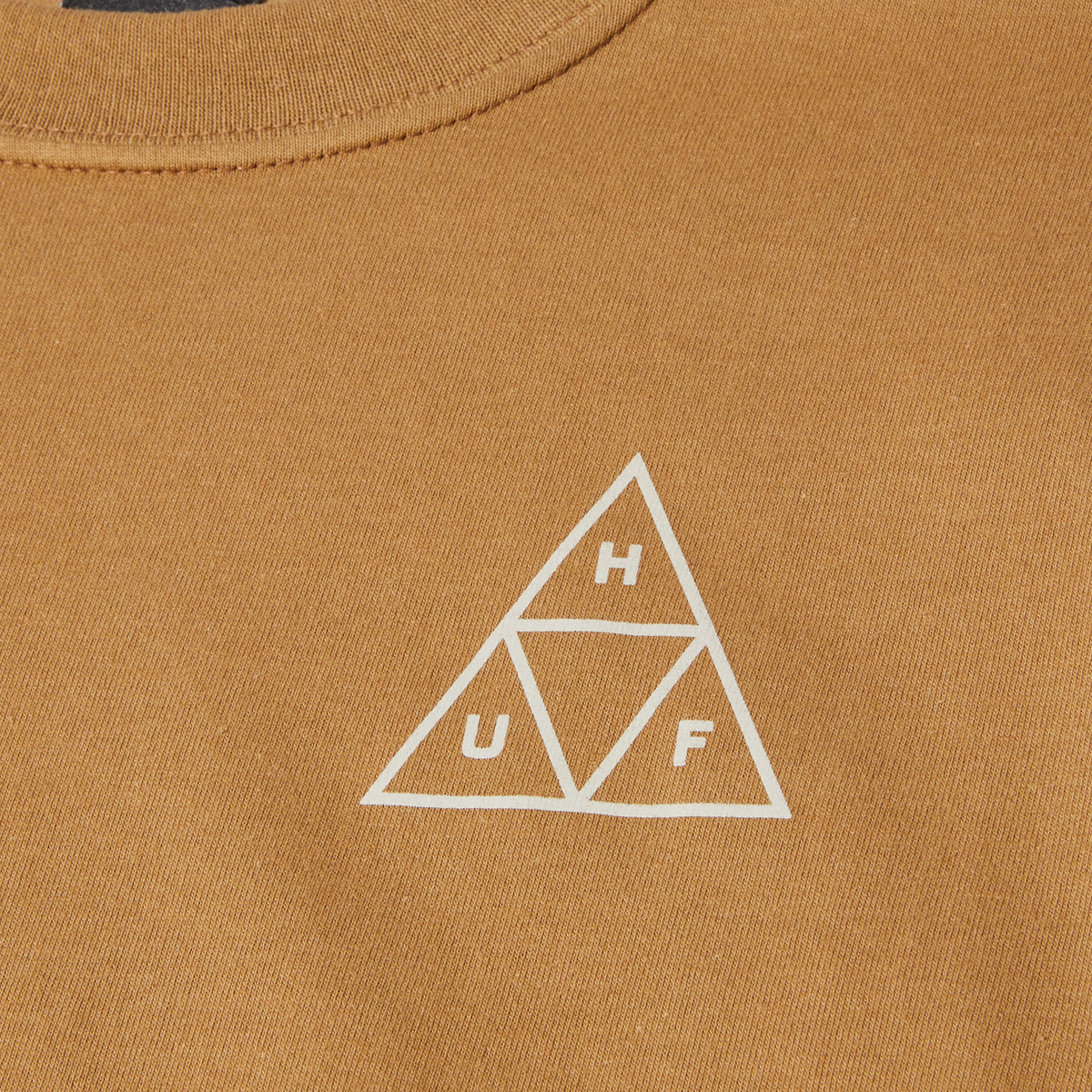 HUF SET Triple Triangle T-Shirt Camel