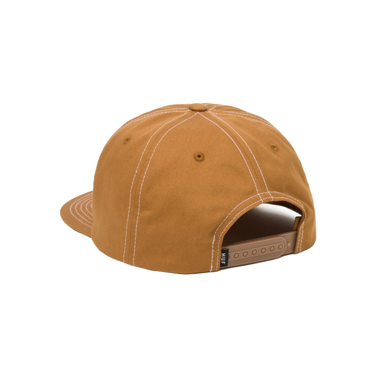 Huf Set Triple Triangle Snapback Camel/White