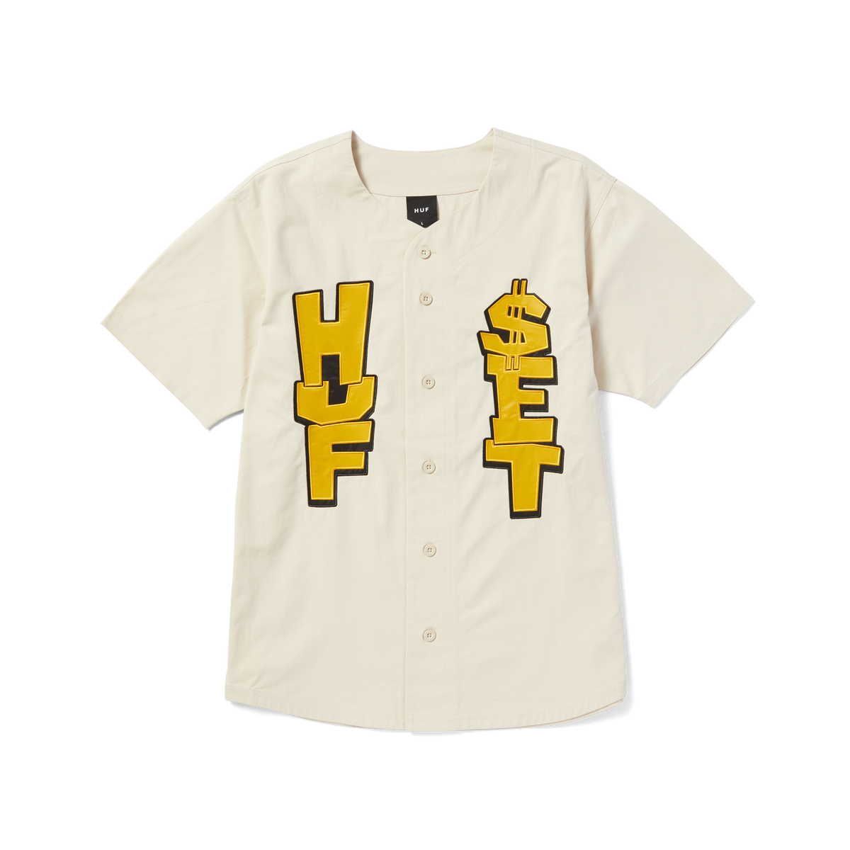 Huf Team Baseball Jersey Bone
