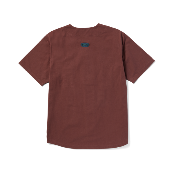 Huf Team Baseball Jersey Eggplant