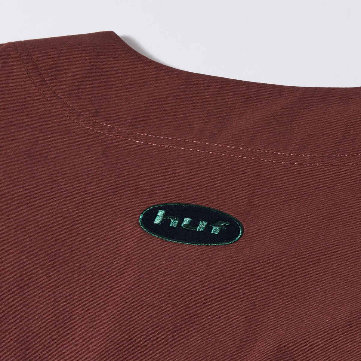 Huf Team Baseball Jersey Eggplant