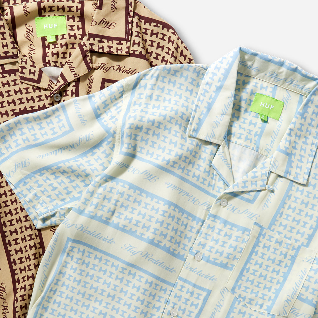 Huf Scarf Resort Woven Top