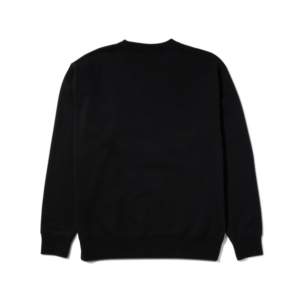 HUF Internationally Known Crewneck Sweatshirt Black
