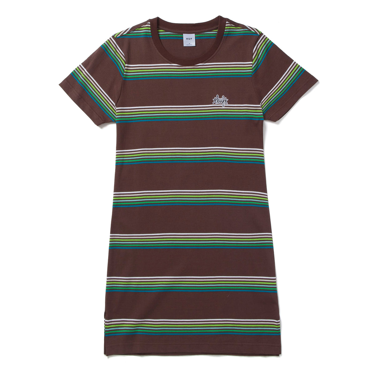 HUF Landmark Knit Dress Brown