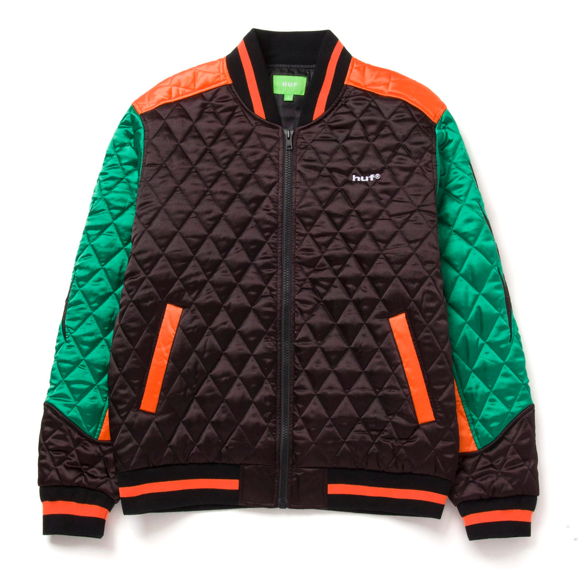 Huf Lightining Bomber Jacket Black