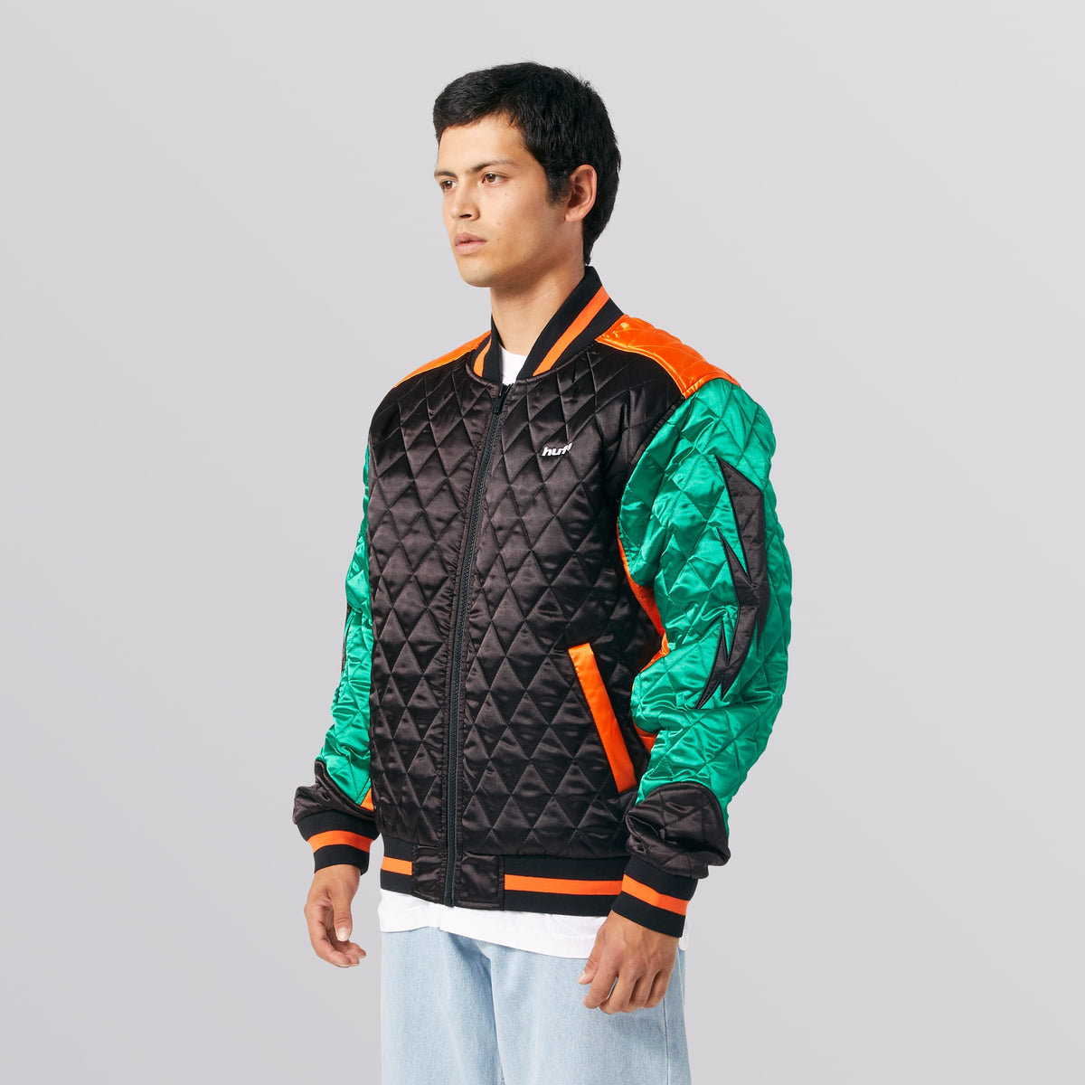 Huf Lightining Bomber Jacket Black