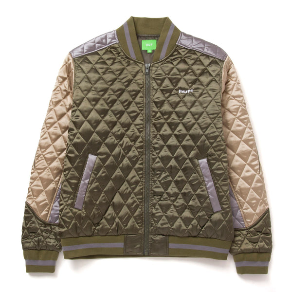 Huf Lightining Bomber Jacket Olive