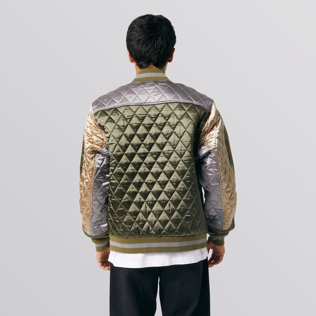 Huf Lightining Bomber Jacket Olive