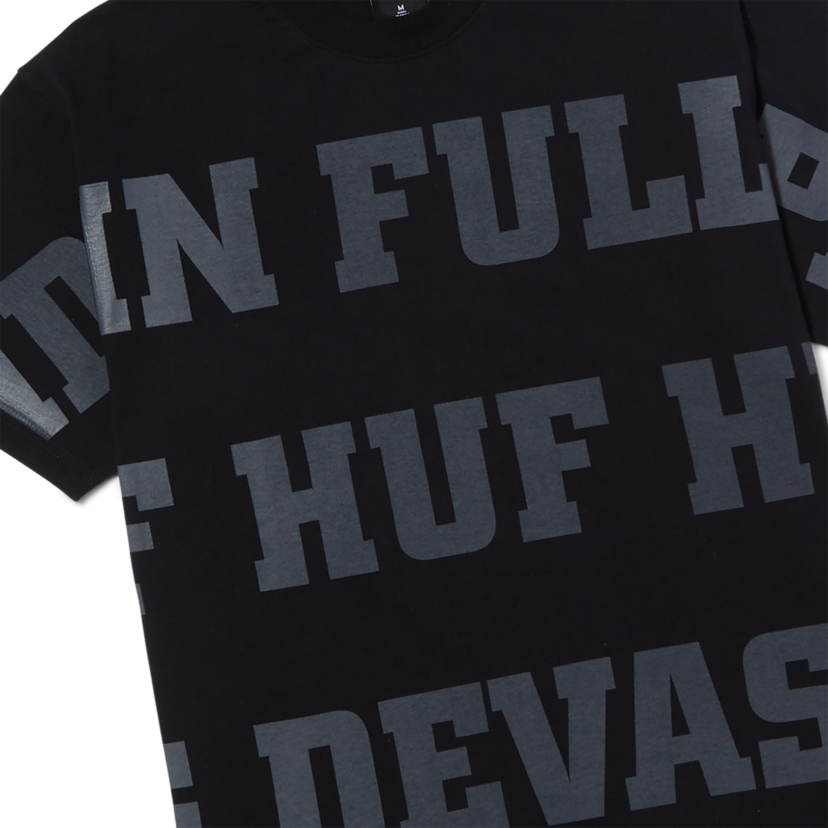 Huf Live Large T-Shirt Black