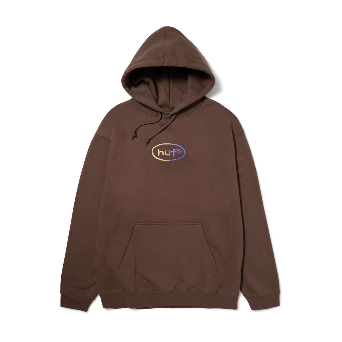 Huf Loose 98 Pullover Hoodie Coffee