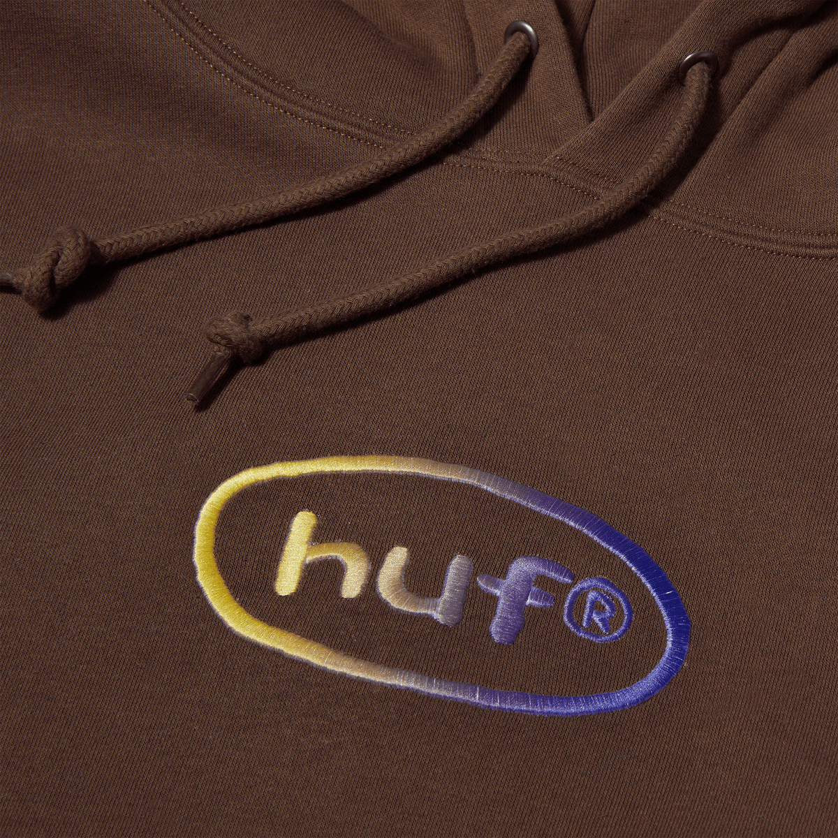 Huf Loose 98 Pullover Hoodie Coffee