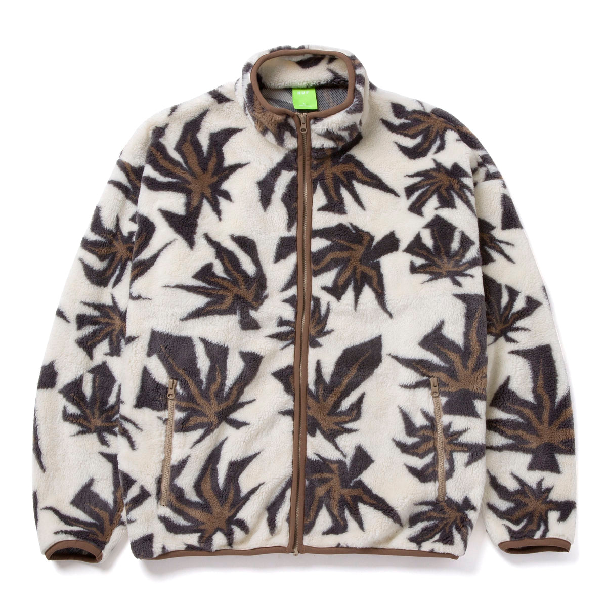 Huf Lowell Jacquard Sherpa Full-Zip Fleece