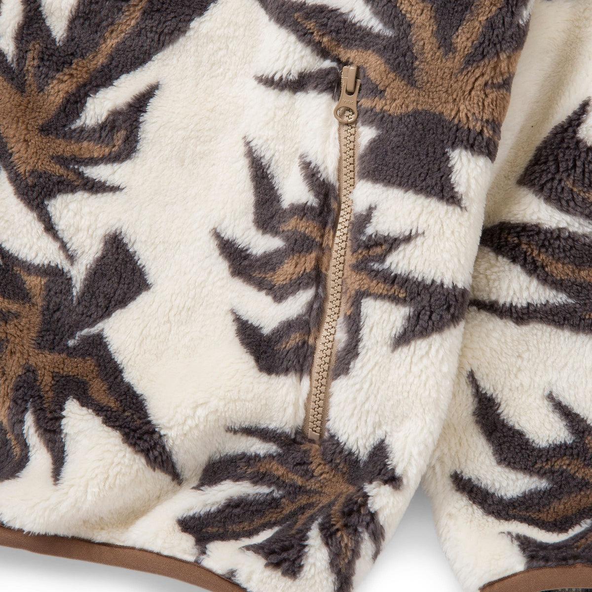 Huf Lowell Jacquard Sherpa Full-Zip Fleece