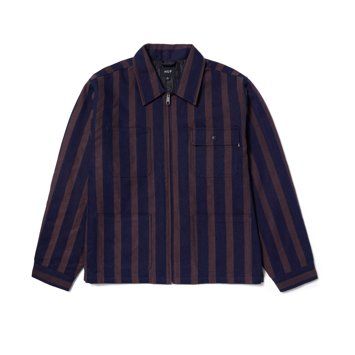 Huf Ludlow Denim Chore Jacket Bison