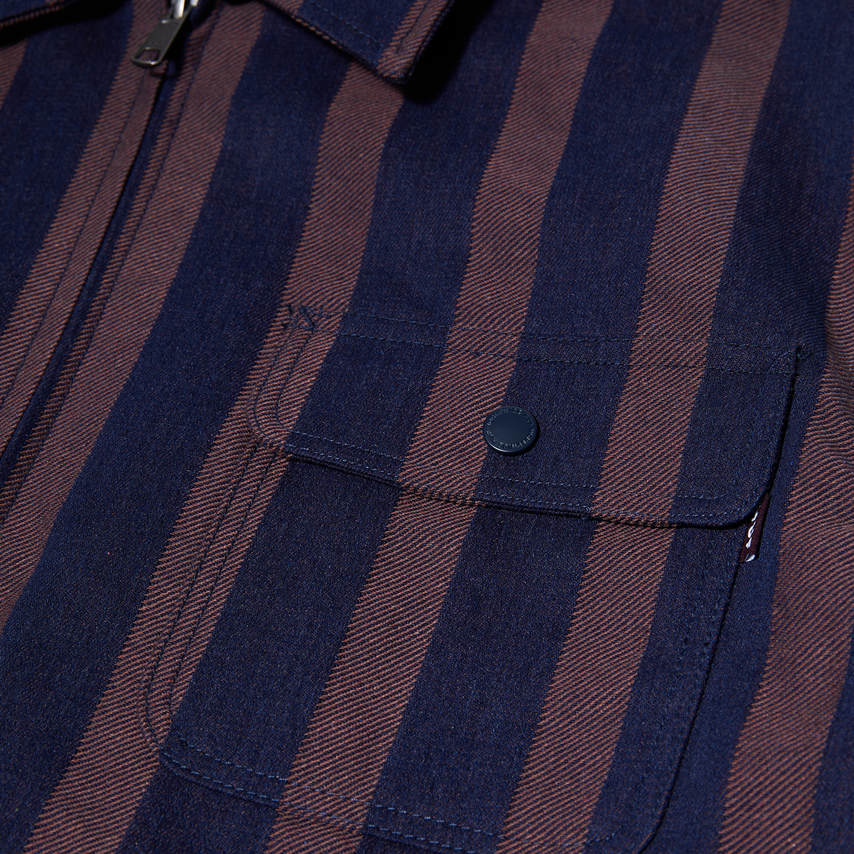 Huf Ludlow Denim Chore Jacket Bison